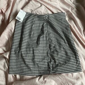Gingham skirt H&M